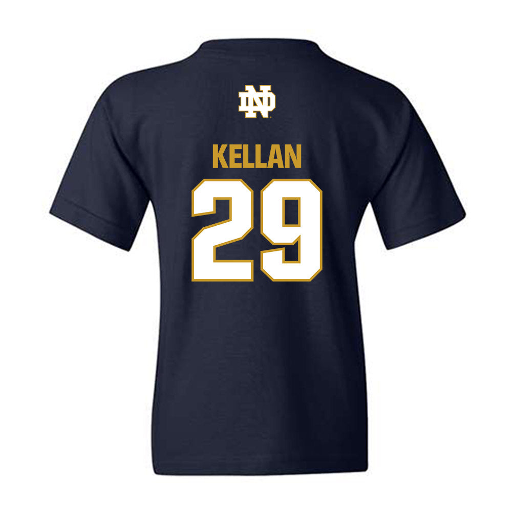 Notre Dame - NCAA Men's Lacrosse : Dylan Kellan - Classic Fashion Shersey Youth T-Shirt-1