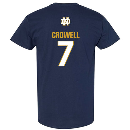 Notre Dame - NCAA Baseball : Caden Crowell - Classic Fashion Shersey T-Shirt-1