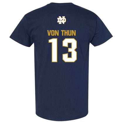 Notre Dame - NCAA Men's Soccer : Martin von Thun - Classic Fashion Shersey T-Shirt-1