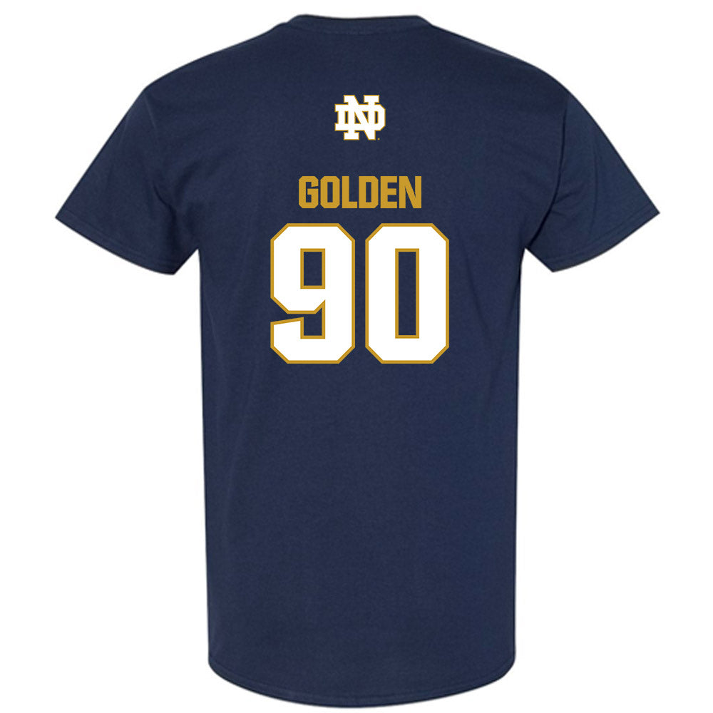 Notre Dame - NCAA Football : Elijah Golden - Classic Fashion Shersey T-Shirt-1