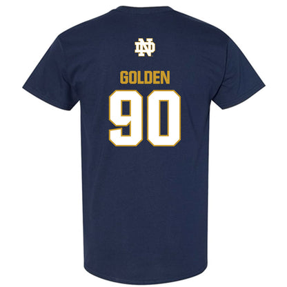 Notre Dame - NCAA Football : Elijah Golden - Classic Fashion Shersey T-Shirt-1