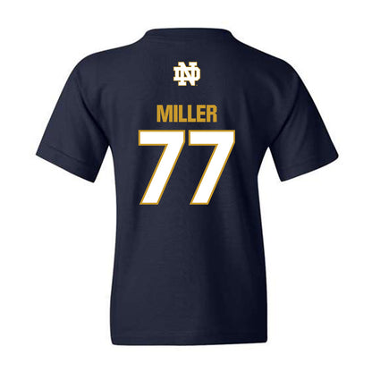 Notre Dame - NCAA Men's Lacrosse : Luke Miller - Classic Fashion Shersey Youth T-Shirt