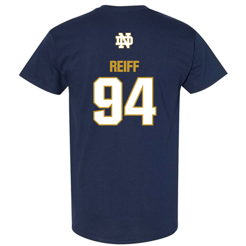 Notre Dame - NCAA Football : Joe Reiff - Classic Fashion Shersey T-Shirt-1