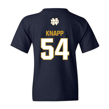 Notre Dame - NCAA Football : Anthonie Knapp - Classic Fashion Shersey Youth T-Shirt-1