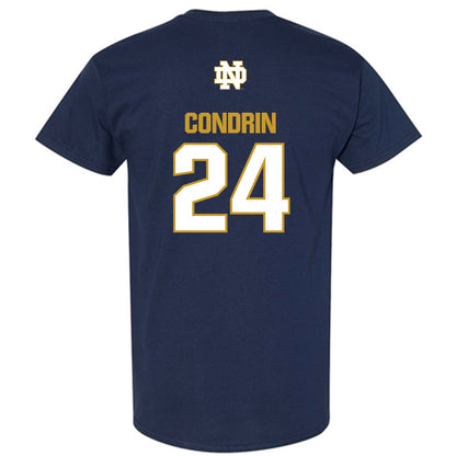 Notre Dame - NCAA Baseball : Luke Condrin - Classic Fashion Shersey T-Shirt-1