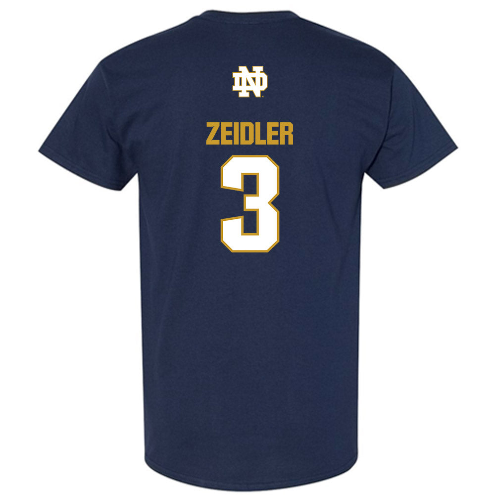 Notre Dame - NCAA Women's Volleyball : Portia Zeidler - Classic Fashion Shersey T-Shirt-1