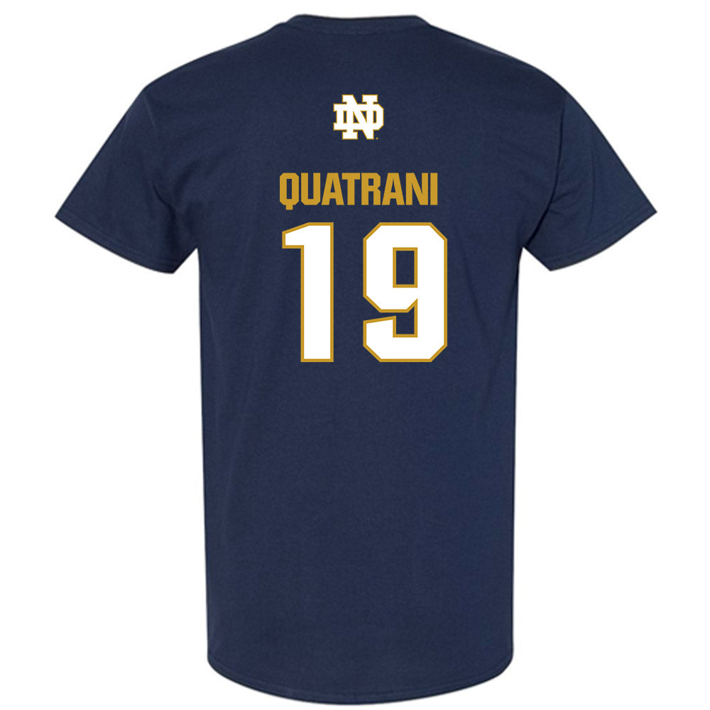 Notre Dame - NCAA Baseball : Mark Quatrani - Classic Fashion Shersey T-Shirt-1