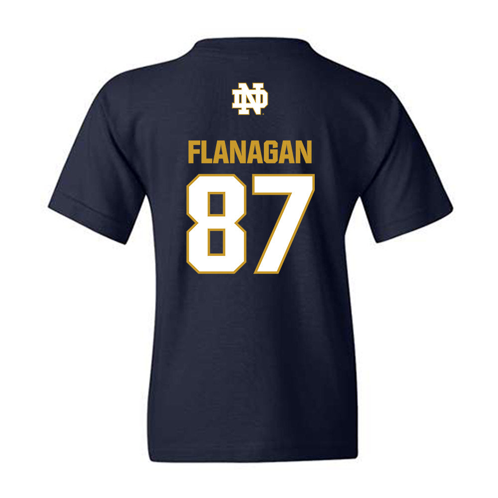 Notre Dame - NCAA Football : Cooper Flanagan - Classic Fashion Shersey Youth T-Shirt-1
