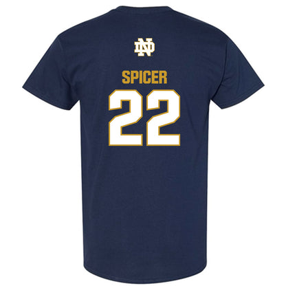Notre Dame - NCAA Men's Soccer : Nolan Spicer - Classic Fashion Shersey T-Shirt-1
