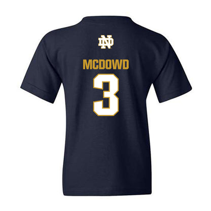 Notre Dame - NCAA Men's Soccer : Sean McDowd - Classic Fashion Shersey Youth T-Shirt-1