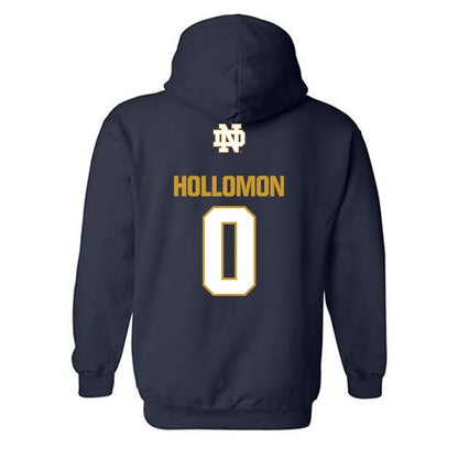 Notre Dame - NCAA Women's Soccer : Jackie Hollomon - Classic Fashion Shersey Hooded Sweatshirt