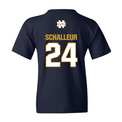 Notre Dame - NCAA Women's Lacrosse : Bailey Schalleur - Classic Fashion Shersey Youth T-Shirt-1