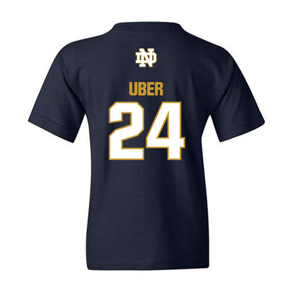 Notre Dame - NCAA Baseball : Ty Uber - Classic Fashion Shersey Youth T-Shirt-1