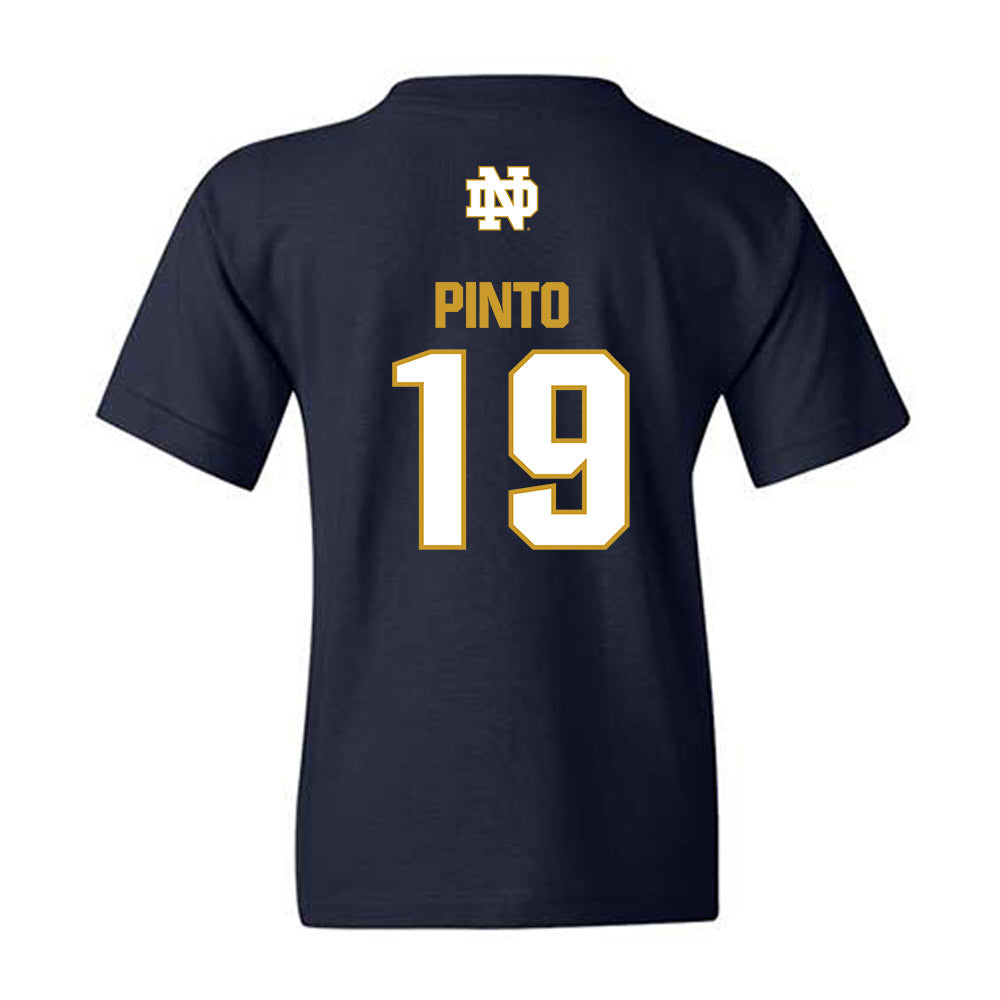 Notre Dame - NCAA Women's Soccer : Ally Pinto - Classic Fashion Shersey Youth T-Shirt-1