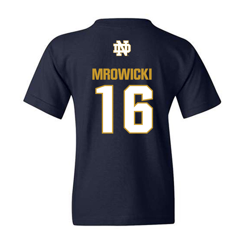 Notre Dame - NCAA Women's Soccer : Meghan Mrowicki - Classic Fashion Shersey Youth T-Shirt-1