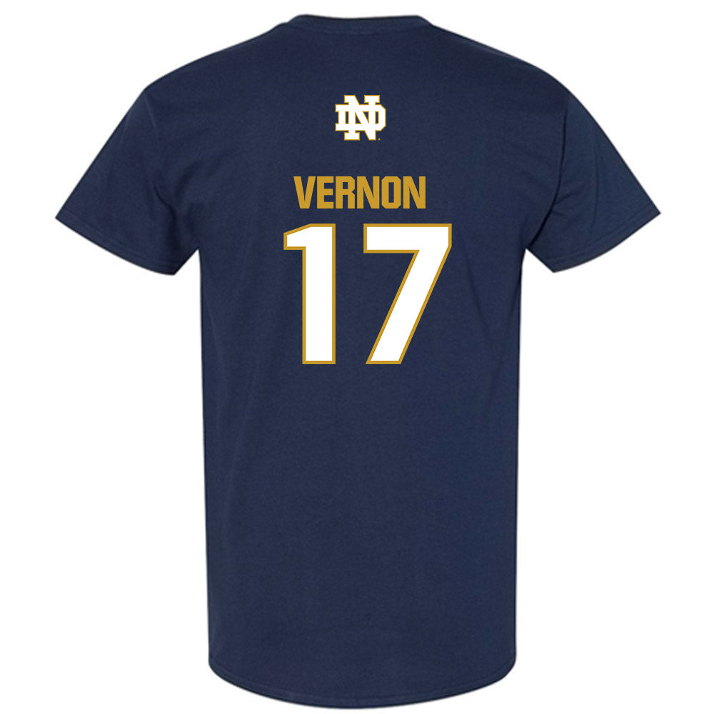Notre Dame - NCAA Football : Brenan Vernon - Classic Fashion Shersey T-Shirt-1