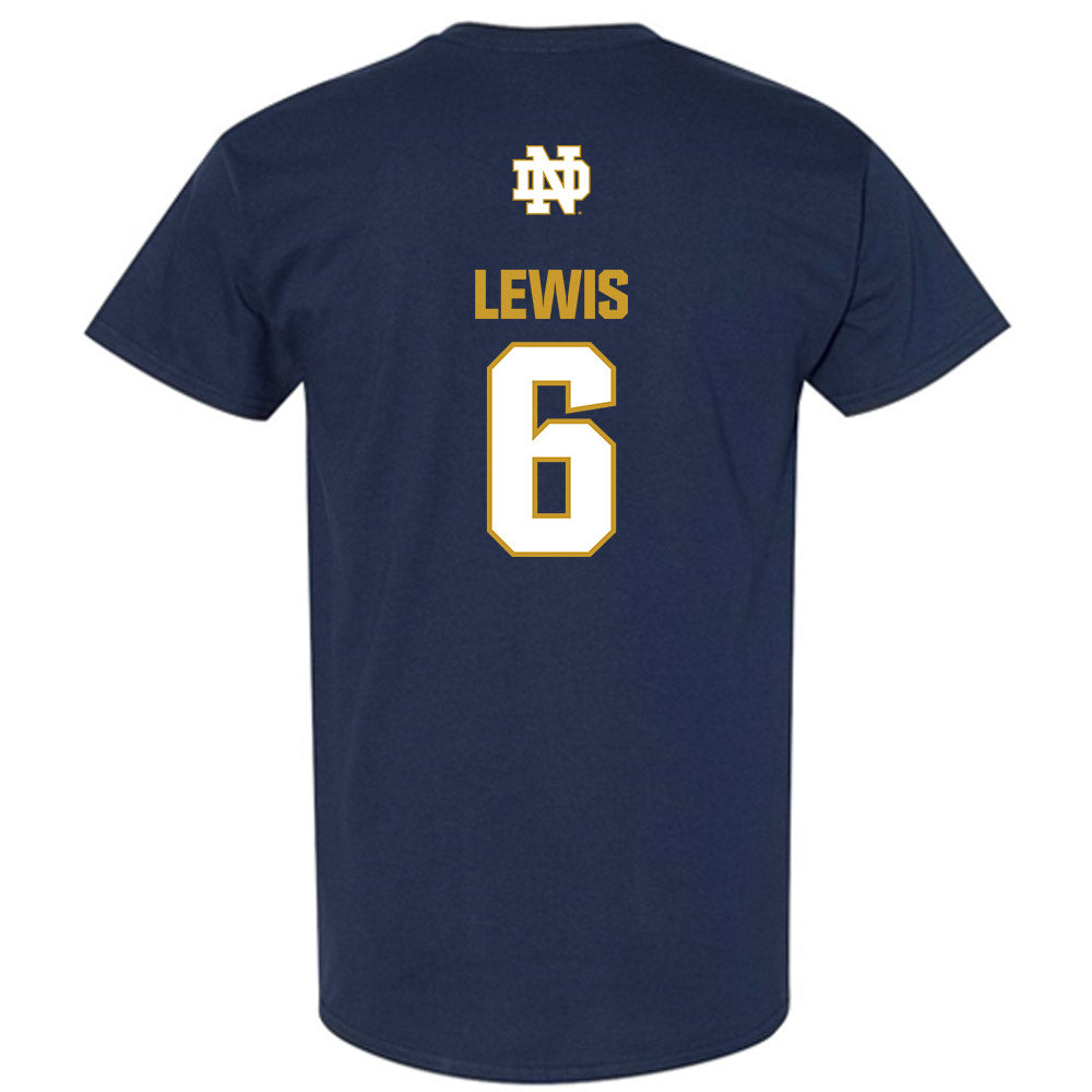 Notre Dame - NCAA Men's Soccer : Wyatt Lewis - Classic Fashion Shersey T-Shirt-1