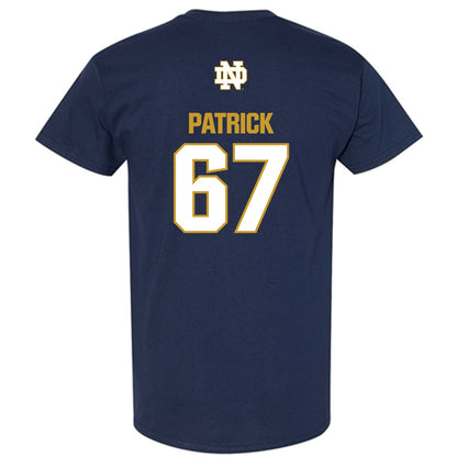 Notre Dame - NCAA Football : Gregory Patrick - Classic Fashion Shersey T-Shirt-1