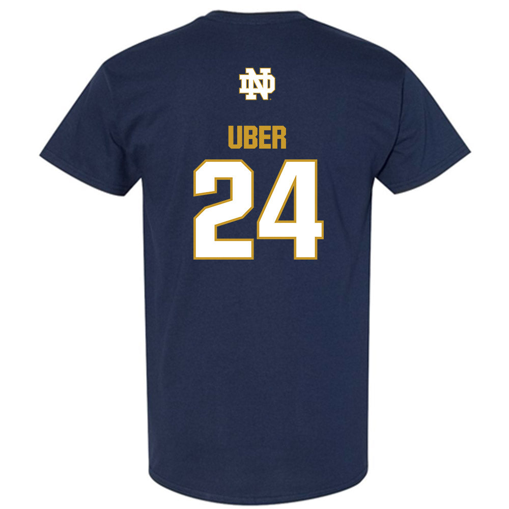 Notre Dame - NCAA Baseball : Ty Uber - Classic Fashion Shersey T-Shirt-1