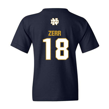 Notre Dame - NCAA Baseball : Aiden Zerr - Classic Fashion Shersey Youth T-Shirt-1