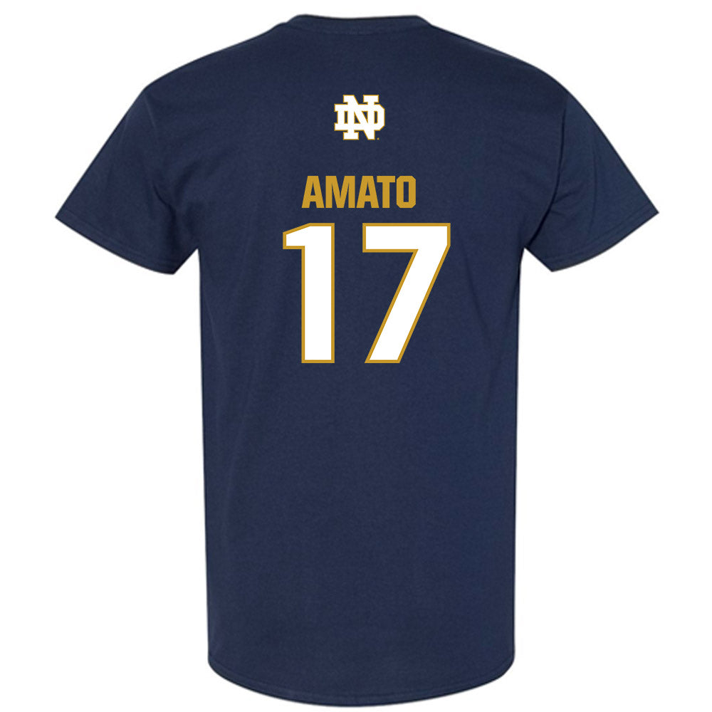 Notre Dame - NCAA Women's Lacrosse : Ellie Amato - Classic Fashion Shersey T-Shirt-1