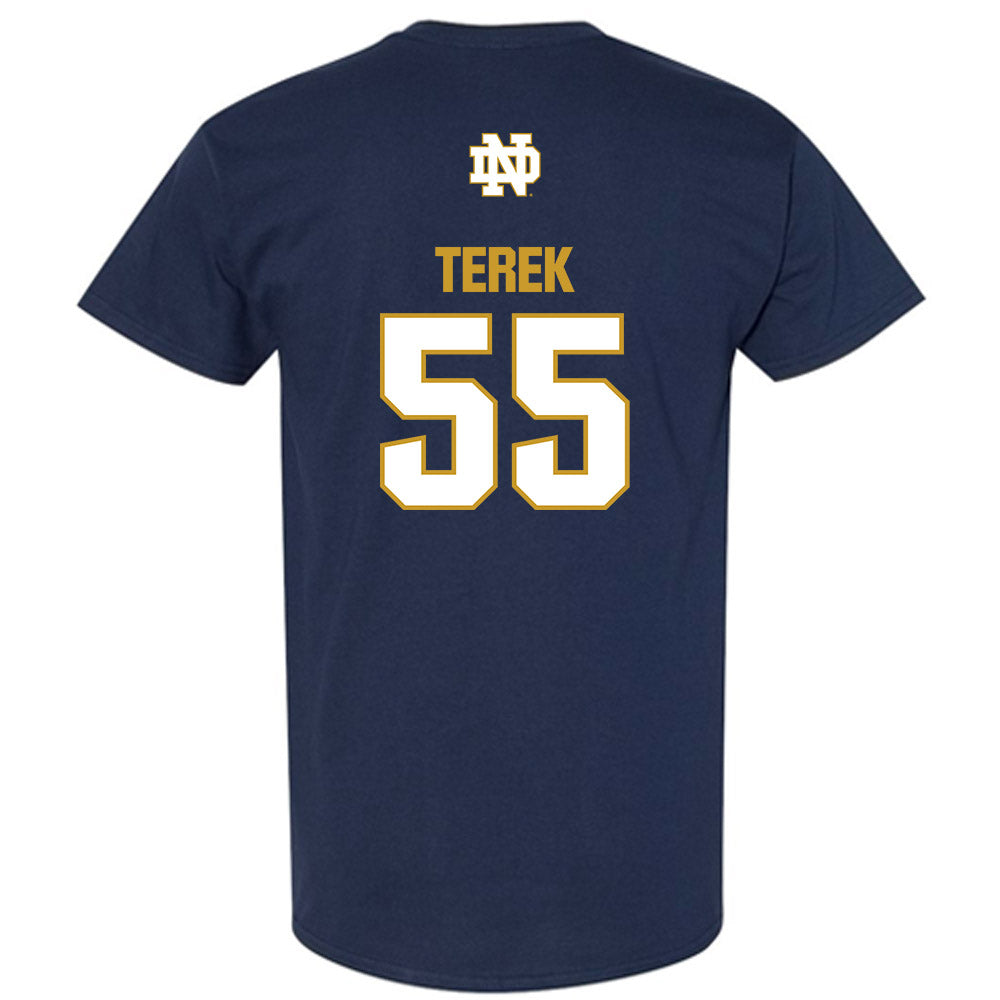 Notre Dame - NCAA Football : Christopher Terek - Classic Fashion Shersey T-Shirt-1