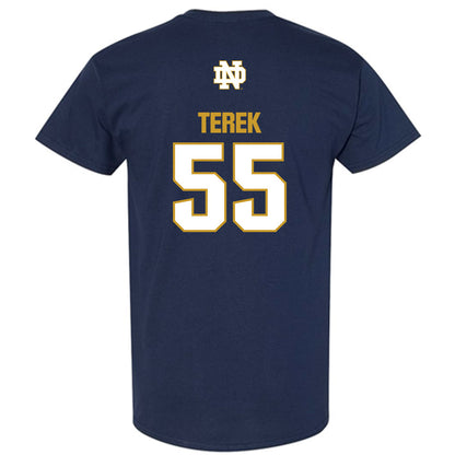 Notre Dame - NCAA Football : Christopher Terek - Classic Fashion Shersey T-Shirt-1