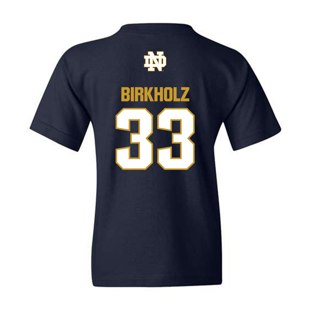 Notre Dame - NCAA Baseball : Radek Birkholz - Classic Fashion Shersey Youth T-Shirt