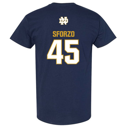 Notre Dame - NCAA Men's Lacrosse : Ryan Sforzo - Classic Fashion Shersey T-Shirt-1