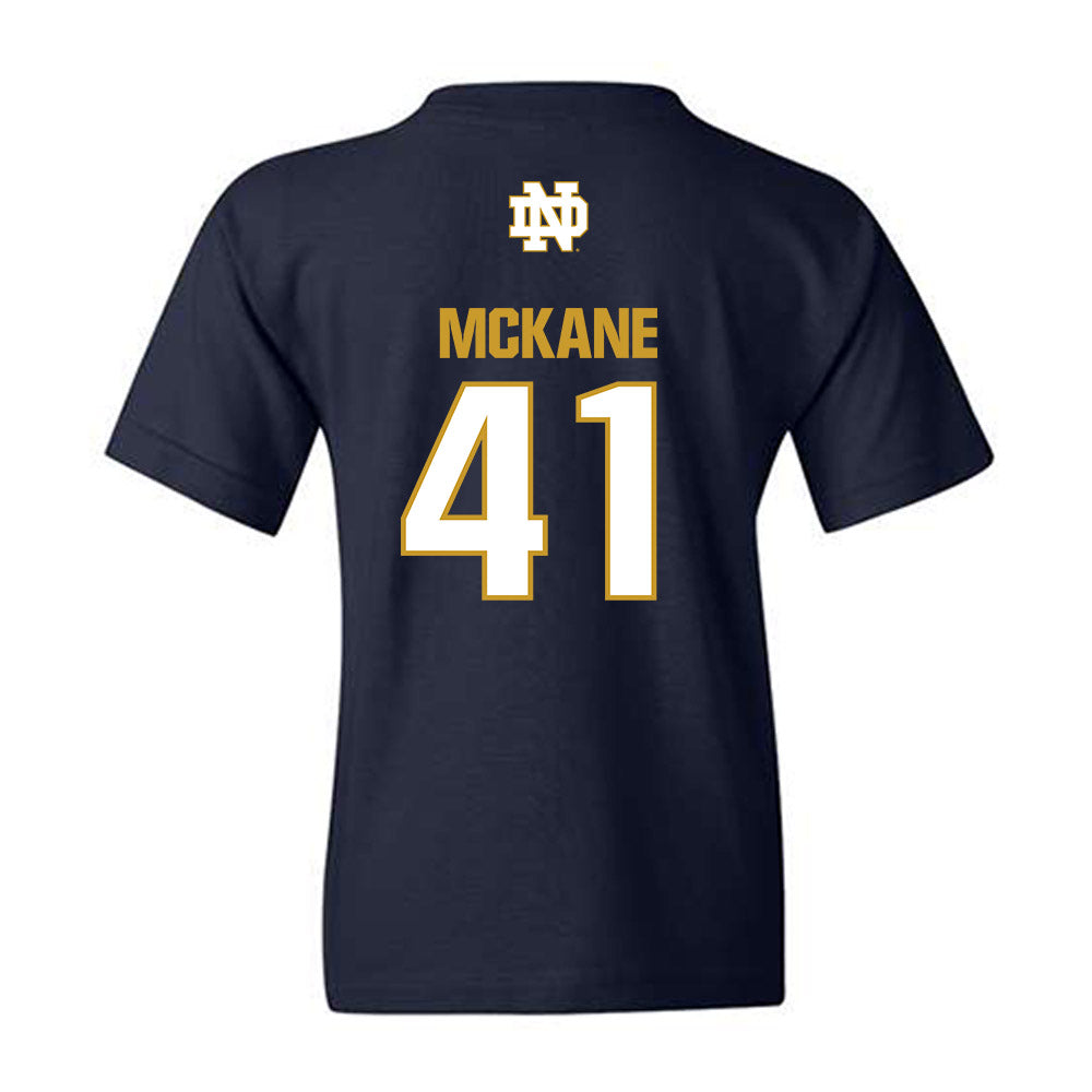 Notre Dame - NCAA Men's Lacrosse : Matthew McKane - Classic Fashion Shersey Youth T-Shirt-1