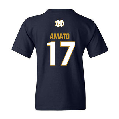Notre Dame - NCAA Women's Lacrosse : Ellie Amato - Classic Fashion Shersey Youth T-Shirt-1