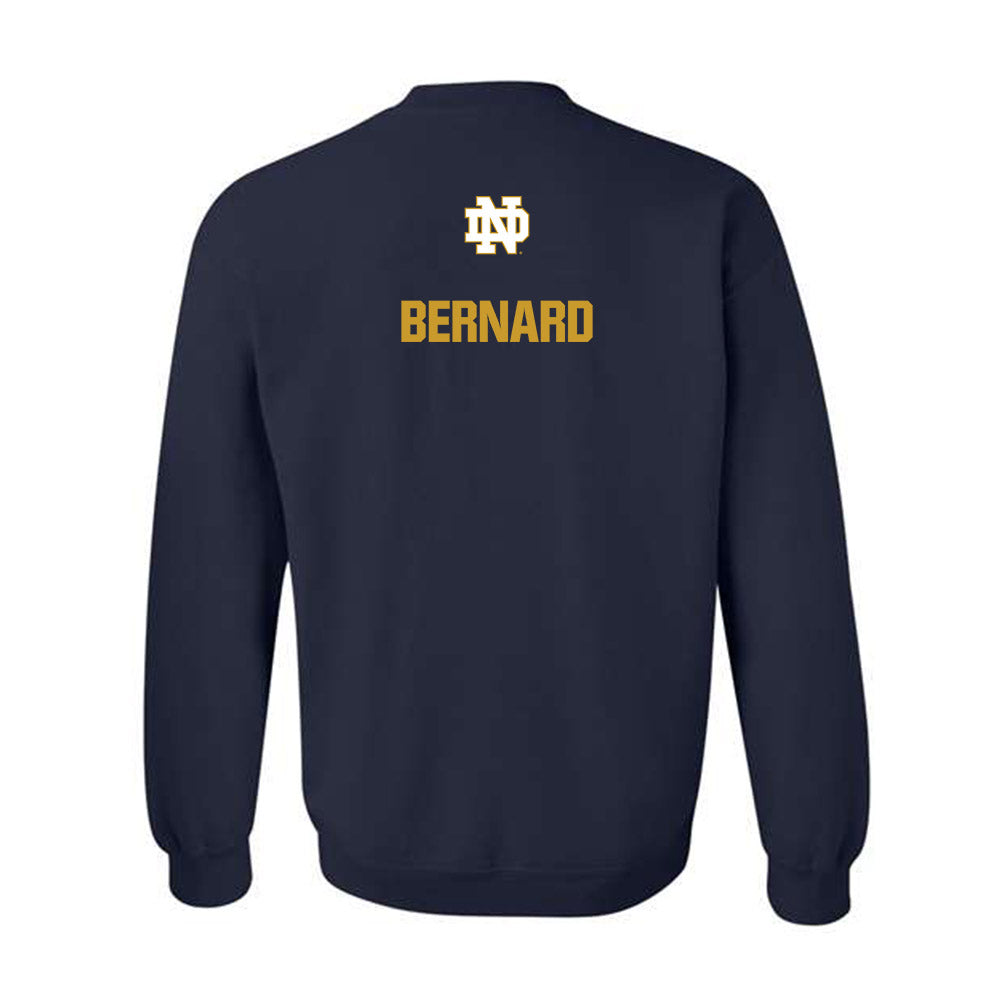 Notre Dame - NCAA Women's Track & Field : Rudecia Bernard - Classic Fashion Shersey Crewneck Sweatshirt-1