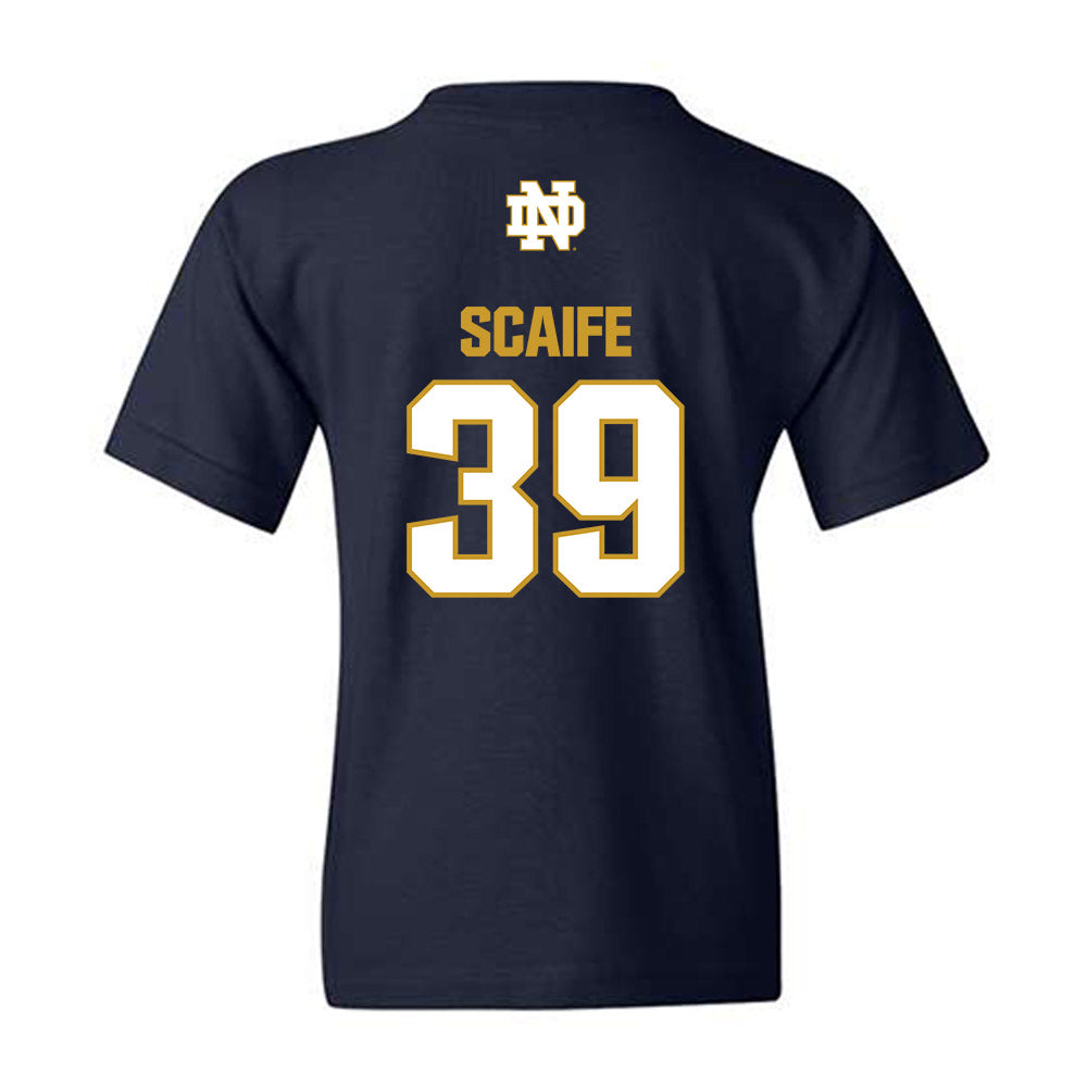 Notre Dame - NCAA Football : Jasper Scaife - Classic Fashion Shersey Youth T-Shirt-1