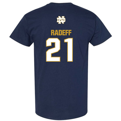 Notre Dame - NCAA Women's Volleyball : Mia Radeff - Classic Fashion Shersey T-Shirt-1