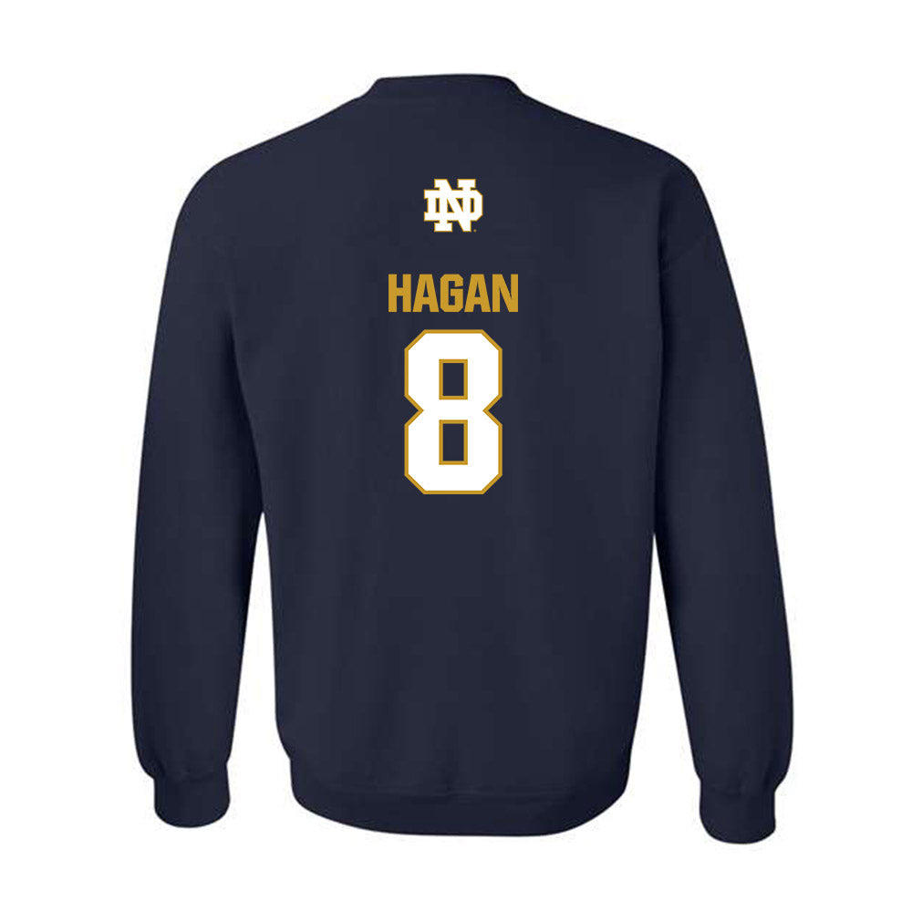 Notre Dame - NCAA Softball : Lily Hagan - Classic Fashion Shersey Crewneck Sweatshirt-1