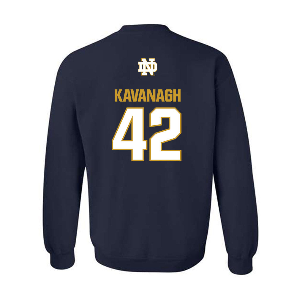 Notre Dame - NCAA Women's Lacrosse : Ingrid Kavanagh - Classic Fashion Shersey Crewneck Sweatshirt-1