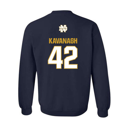 Notre Dame - NCAA Women's Lacrosse : Ingrid Kavanagh - Classic Fashion Shersey Crewneck Sweatshirt-1