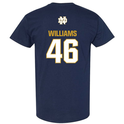Notre Dame - NCAA Football : Matt Williams - Classic Fashion Shersey T-Shirt-1