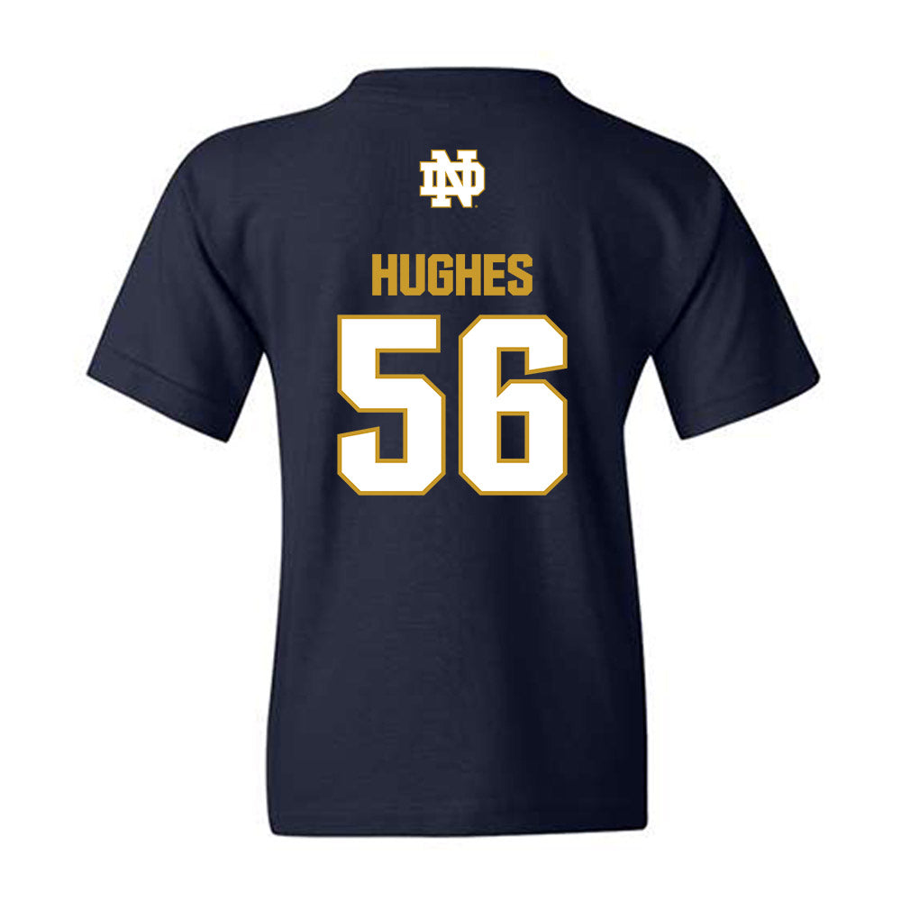 Notre Dame - NCAA Football : Elijah Hughes - Classic Fashion Shersey Youth T-Shirt-1