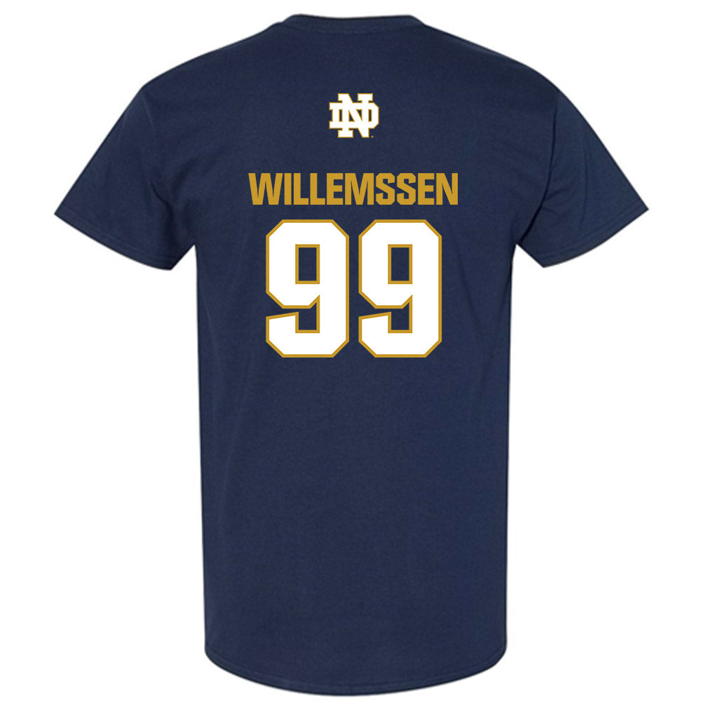 Notre Dame - NCAA Softball : Christina Willemssen - Classic Fashion Shersey T-Shirt-1
