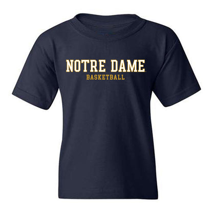 Notre Dame - NCAA Men's Basketball : Jacob Burow - Classic Fashion Shersey Youth T-Shirt-0