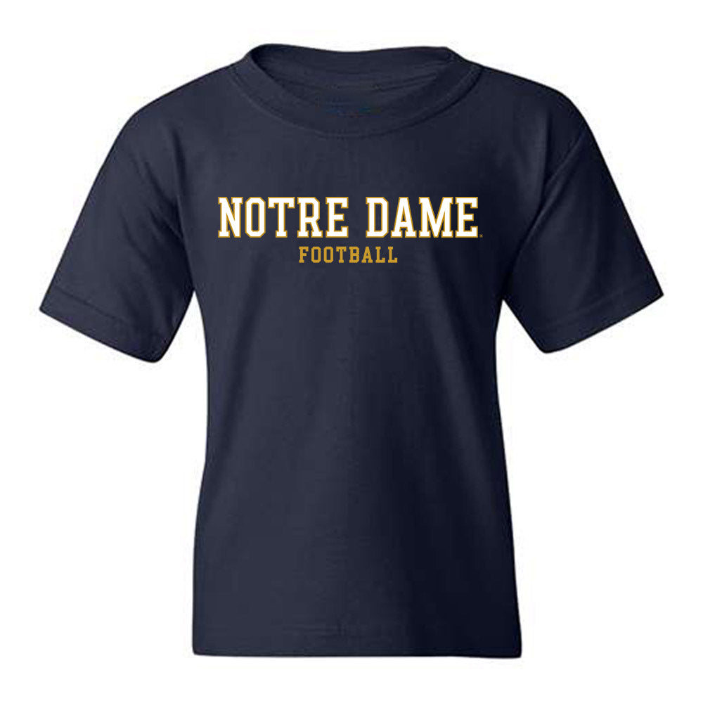 Notre Dame - NCAA Football : Tyler Merrill - Classic Fashion Shersey Youth T-Shirt-0