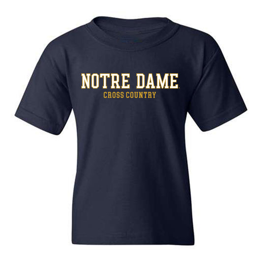 Notre Dame - NCAA Men's Cross Country : Daelen Ackley - Classic Fashion Shersey Youth T-Shirt