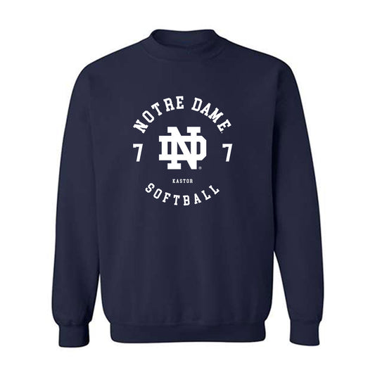 Notre Dame - NCAA Softball : Micaela Kastor - Classic Fashion Shersey Crewneck Sweatshirt-0