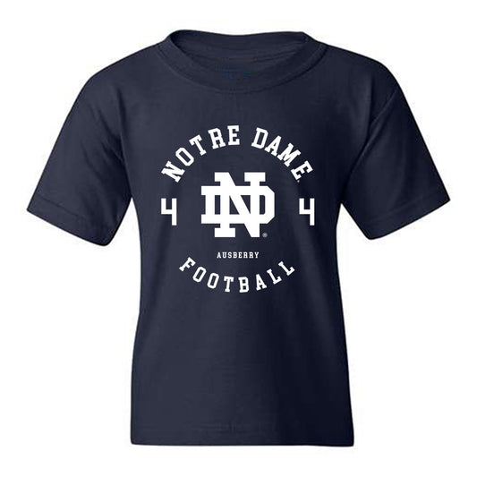 Notre Dame - NCAA Football : Jaiden Ausberry - Classic Fashion Shersey Youth T-Shirt-0