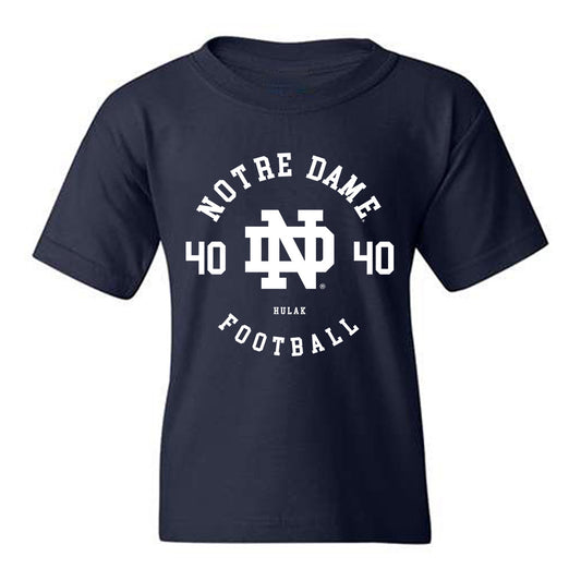 Notre Dame - NCAA Football : Dominik Hulak - Classic Fashion Shersey Youth T-Shirt-0