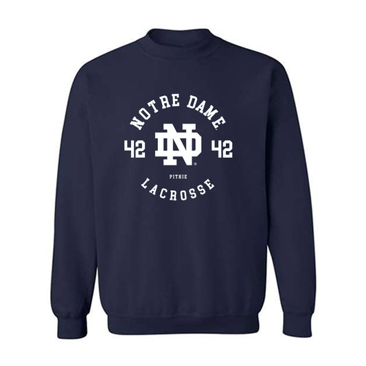 Notre Dame - NCAA Women's Lacrosse : Isabel Pithie - Classic Fashion Shersey Crewneck Sweatshirt-0