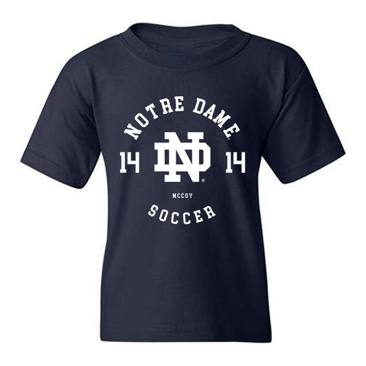 Notre Dame - NCAA Men's Soccer : Maverick McCoy - Classic Fashion Shersey Youth T-Shirt-0