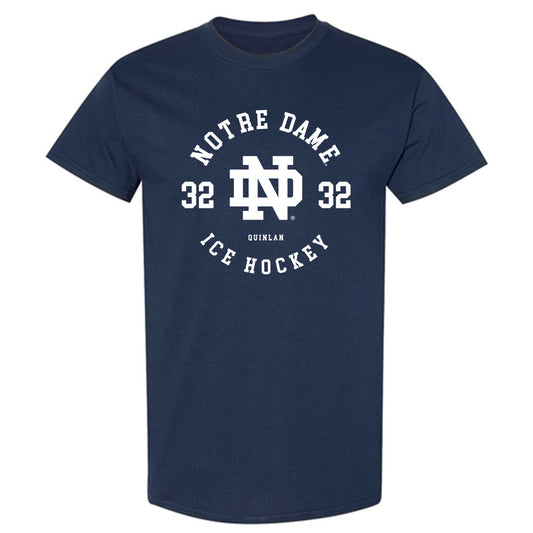 Notre Dame - NCAA Men's Ice Hockey : Patrick Quinlan - Classic Fashion Shersey T-Shirt-0