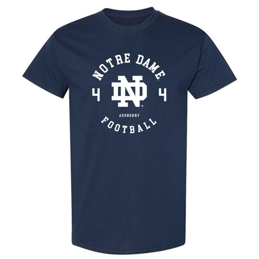 Notre Dame - NCAA Football : Jaiden Ausberry - Classic Fashion Shersey T-Shirt-0